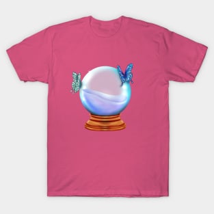 butterfly crystal ball T-Shirt